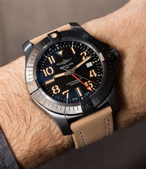 breitling avenger gmt 45 review|Breitling Avenger 45 for sale.